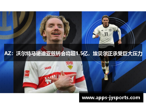 AZ：沃尔特马德迪亚兹转会将超1.5亿，埃贝尔正承受巨大压力